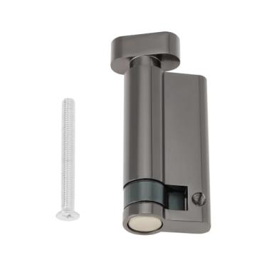 Imagem de YINETTECH Fechadura de cilindro de meia volta fechadura de cilindro de giro de polegar para portas de alumínio europeu composto de madeira UPVC comprimento total 65 mm