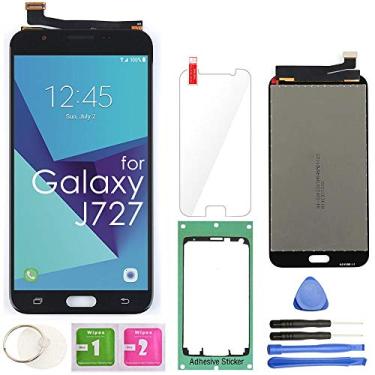 Imagem de Tela LCD para Samsung Galaxy J727 de substituição de tela sensível ao toque 5,5 polegadas para J7 Prime 2017 J727U -J727T -J727T1 J727R4 J727V J727P Sky Pro -J727A -J727VL J7 2017 Perx J7 27PZKK ASP (Preto)