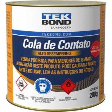 Imagem de Cola de ALTA Resistência Tekbond 200G