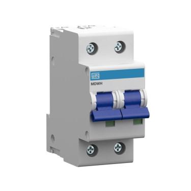 Imagem de Disjuntor Mdw 25a Weg - Curva C Bipolar