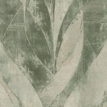 Imagem de Papel De Parede Concrete Folhagem Verde 520057