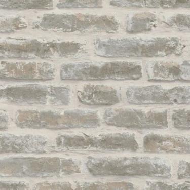 Imagem de Papel De Parede Jackie Tijolo Bege 6827-10