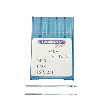 Imagem de Agulha Para Maquina Costura Reta Industrial Cabo Fino Dbx1 - 10un 20