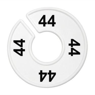 Imagem de Separador Para Cabide, Transparente Com Impressão  Tamanho 44 - Centra