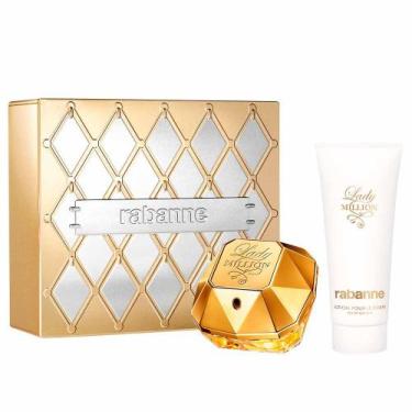 Imagem de Coffret Rabanne Lady Million Kit - Perfume Feminino - EDP + Creme Corp
