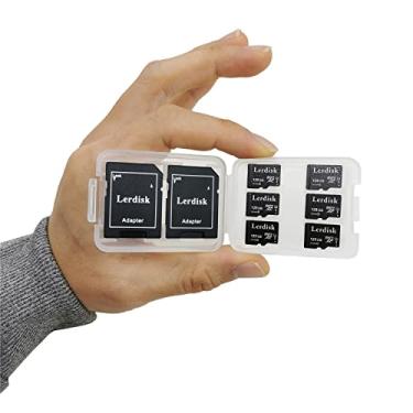 Imagem de Lerdisk Cartão Micro Sd De 128 Gb, Atacado Fábrica, Pacote Com 6 Unidades, U3 A1 V30 Classe 10, Leitura Mais 80 Mb/S Para Câmera 4K, Console Jogos, Drone, Cftv - Adaptador (6 X Gb)