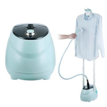Imagem de Passadeira a Vapor Vertical Profissional 1800W com 10 Modos, Tanque Transparente 1.8L - Steamer para Roupas, Vaporizador de Roupas 220V, Desamassador de Roupa Eficiente para Todos Tecidos