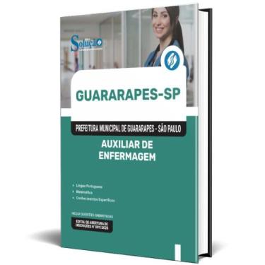 Imagem de Apostila Prefeitura Guararapes Sp 2025 Auxiliar Enfermagem - Editora S