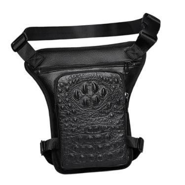 Imagem de menolana Bolsa de perna caída para motocicleta, pochete casual para motocicleta, mochila transversal, bolsa de coxa para esportes ao ar livre, caminhadas, Style a
