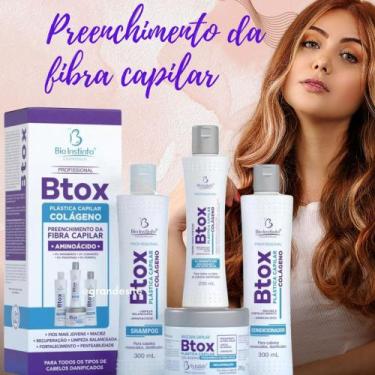 Imagem de Tratamento Btox Capilar Bio Instinto com Colágeno  Fios Fortes e Hidra