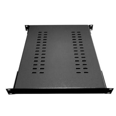 Imagem de Bandeja Fixa Prateleira 1U x 700mm Suporte Robusto para Racks de 19 - 