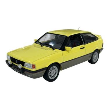 Imagem de Miniatura Volkswagen Gol GTI 1993 Amarelo Metal 1:24 - California Toys