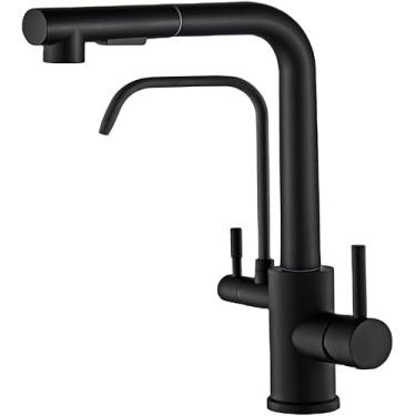 Imagem de Torneira De Bancada Cozinha Gourmet Para Filtro Extensível Preta