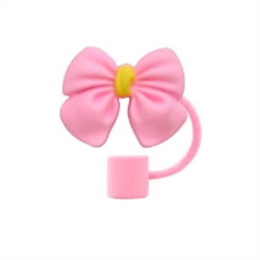 Imagem de Tampa Protetora de Silicone para Canudo 10mm, Acessórios para Copo Garrafa Stanley (Laço 1)