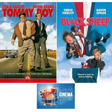 Imagem de Chris Farley Comedy Double Session Tommy Boy & Black Sheep 2 Dvd Set Inclui Cartão De Arte Do Filme