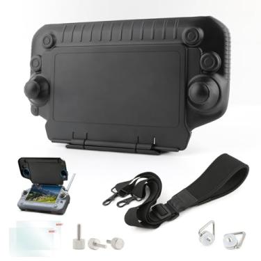 Imagem de Conjunto de capa de controle remoto RC Plus compatível com DJI inspire3 T50 T25 kit de capa de controle remoto inclui cordão + parafuso triangular + para película protetora de tela RC Plus