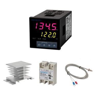 Imagem de Controlador de temperatura Inkbird PID 100-240V com SSR 40DA