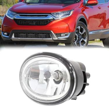 Imagem de Faróis de neblina dianteiros esquerdos + montagem de lâmpadas para Honda CRV 2016 2017 2018 2019