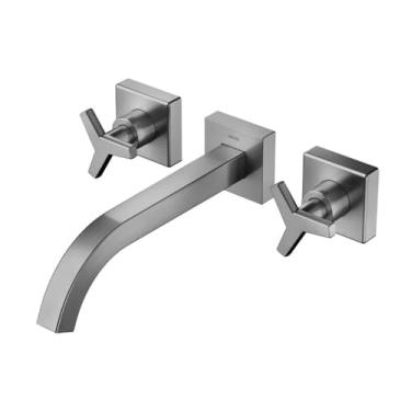 Imagem de Torneira Misturador Docol City 878070 de Parede Grafite Escovado