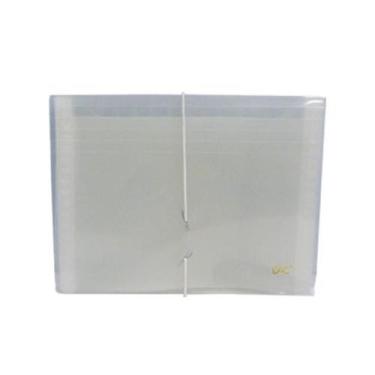 Imagem de Pasta Sanfonada Plastica Duplicata 31 Divisoes Cristal - DAC