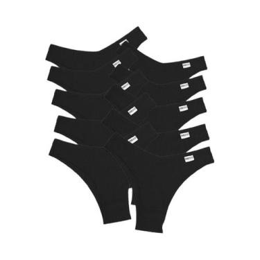 Imagem de Conjunto De 10 Calcinhas Femininas Sexy De Cintura Baixa Em Algodão Wa