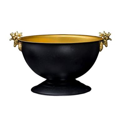 Imagem de Balde de gelo para festas Balde de gelo de grande capacidade aço inoxidável restaurante bacia de champanhe interior exterior bebida balde de gelo bar festa bacia de vinho recipiente de gelo balde de