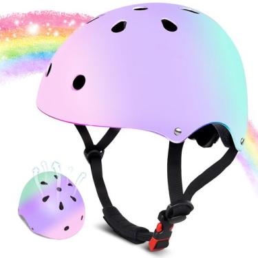 Imagem de Capacete NIKISHAP Kids para crianças/jovens de 2 a 14 anos