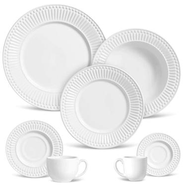 Imagem de Aparelho De Jantar Roma Ravenna 61091 42 Peças Porto Brasil