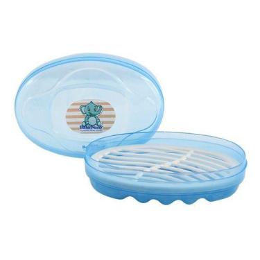 Imagem de Saboneteira Bebe Infantíl Com Desenho Tampa Grade Baby Nany - Baby Nay