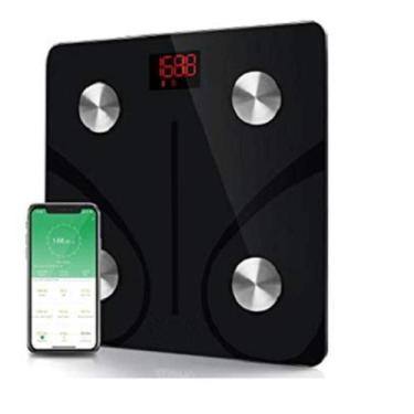 Imagem de Balança Bioimpedancia Bluetooth Digital Inteligente Medição - Makeda