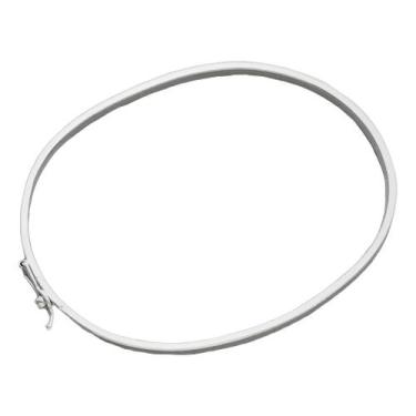 Imagem de Bracelete Feminino Fio Quadrado 2,4mm Prata 925 Italiana - Loja Das Pr