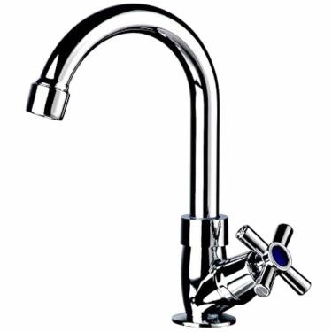 Imagem de Torneira de Bancada para Lavatório Slim Bica Móvel 1/4 de Volta 8195 C21 - 770092 - STOC