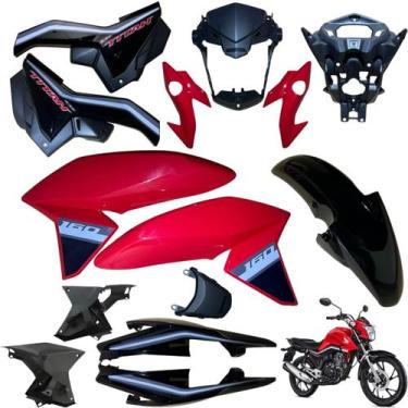 Imagem de Kit Carenagem Cg Titan 160 Modelo 2016 / 2021 Completo - Sportive, VER