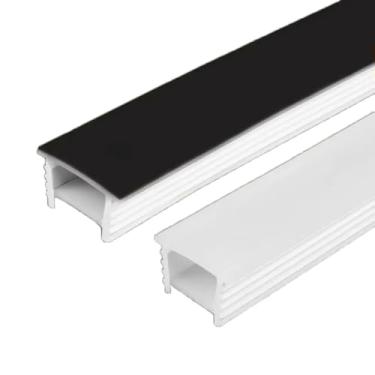 Imagem de Tubo Difusor De Silicone Neon LED Preto/branco Flexível, Ângulo De Feixe De 120° Para Tiras WS2811/2812B, Comprimento De 1 A 10 Metros, Iluminação Uniforme Sem Pontos(F1810 White,3meters)