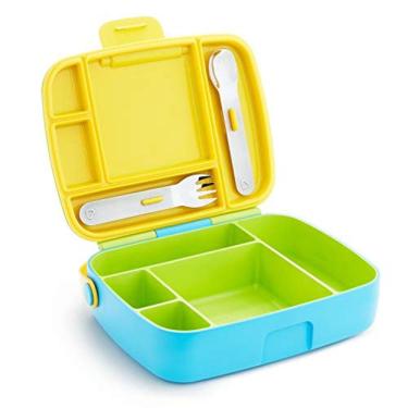 Imagem de Caixa de almoço para crianças Munchkin Bento Box, verde