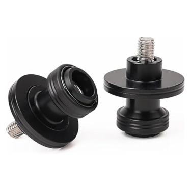 Imagem de BYYINGSUS Compatível com 450MT 800 700 MT 700CLX 250NK 650NK 800NK 250SR 450SR 650GT Acessórios de parafusos de suporte de bobinas de braço oscilante de motocicleta (preto A)