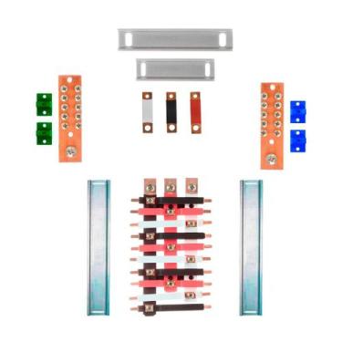 Imagem de Kit Barramento Trifásico 225A para 20 Circuitos com Termo Retrátil - Z