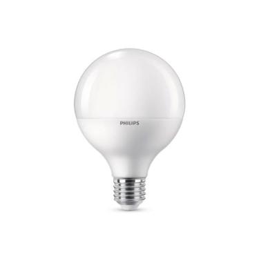Imagem de Lâmpada Led Philips Globe G93 13W luz branca fria bivolt base E27