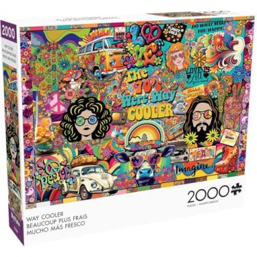 Imagem de Buffalo Games - Imagens Enigma – Way Cooler – Quebra-cabeça de 2000 peças para adultos – Quebra-cabeça desafiador perfeito para noites de jogos – Tamanho final de 98 x 66 cm