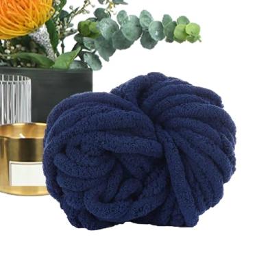 Imagem de Fio Chenille Grosso | 27 M Fio Grosso - Artigos Para Tricô e Crochê Para Decoração De Casa Almofada Chapéu Cesta Roupas De Bebé Manta | Chapéu Almofada Roupas Bebê Cama Pet Cachecol