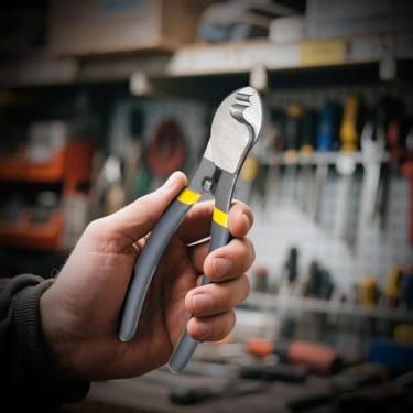 Imagem de Alicate de corte de cabo de 15 cm, cortadores de fio resistentes, cortadores de corda de arame, cabo revestido de PVC, tesouras de corte de fio de aço de alto carbono para fios elétricos de cobre e