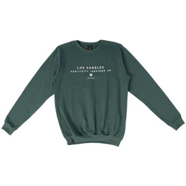 Imagem de Moletom Masculino Desayner Los Angeles Cinza Mescla-Masculino