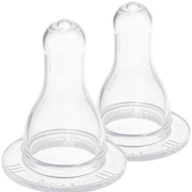 Imagem de Bico Para Mamadeira Lolly Silicone Redondo Com 2Un