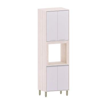 Imagem de Paneleiro De Cozinha 70cm Com 1 Nicho  Forno E Micro-onda