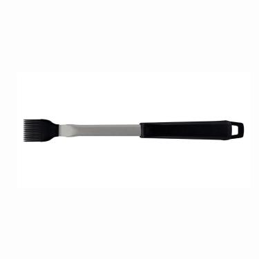 Imagem de Pincel Churrasco Black Cerdas Silicone Estrutura Inox Cabo Polipropileno Preto - Tramontina 26595100