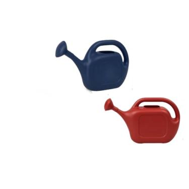 Imagem de Regador Plantas Jardinagem de Plástico Bico Chuveirinho/Crivo 10/5 LITROS- Plástico Resistente para Hortas, Gramados e Áreas Externas(Regador de 5L + 10L)