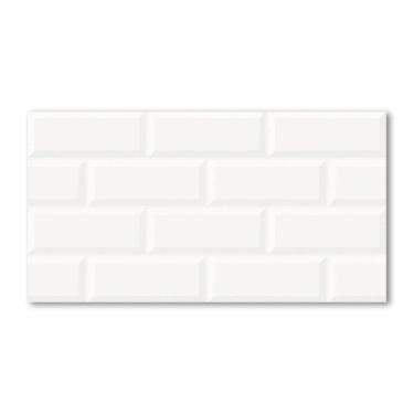 Imagem de Azulejo Piso Forte Decorare Bianco Retificado 31x59 A