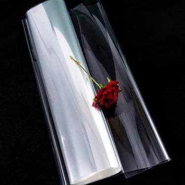 Imagem de YUNSHENGFANGDM Papel de embrulho, 50 folhas, papel de embrulho de celofane, papel de embrulho para presente, embalagem, arte, artesanato, decoração de festa (40 x 40 cm)