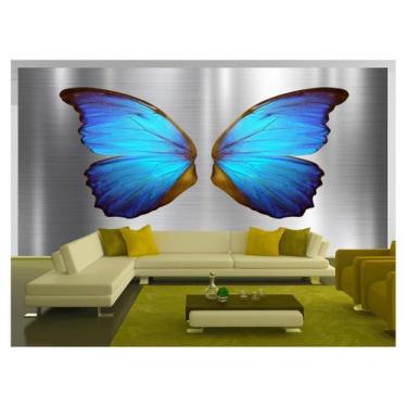 Imagem de Papel De Parede 3D Arte Asas Selfie Insta Cores 3,5M Tra215 - Você Dec