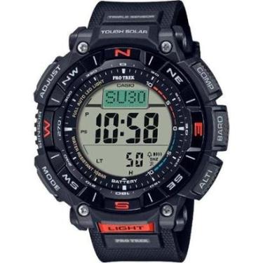 Imagem de Relógio Casio ProTrek PRG-340-1DR Solar Altímetro Barômetro-Masculino